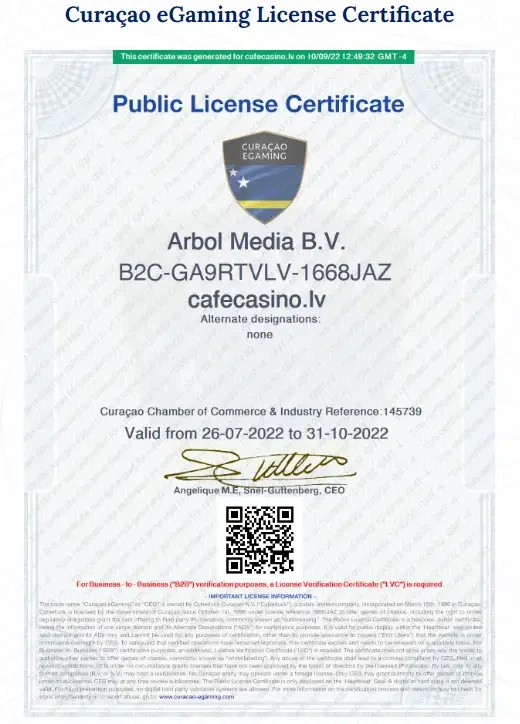 澳门东方博彩牌照徽章